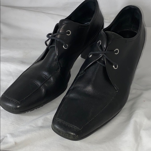 Rockport Black leather Heels Size 8 - Picture 4 of 9